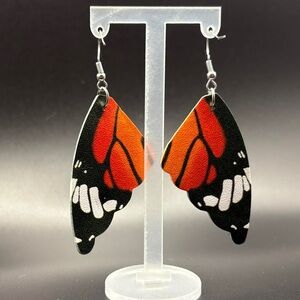Butterfly Wing Statement Earrings | Bold Color Pop